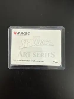 Spectacular Spider-Man Art Card (Gold-Stamped Signature) Art Series: Marvel - Image 2
