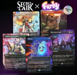 NEW MTG PRESALE Secret Lair x Furby: Furbys:The Gathering Confetti Foil Edition​ - Image 1