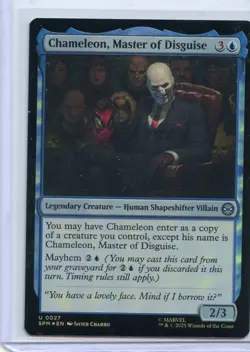 MTG Chameleon, Master of Disguise Marvel's Spider-Man: Eternal-Legal Foil - Image 1