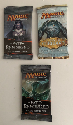 Mtg Fate Reforged Booster Pack x 2 & Scars of Mirrodin New Factory Sealed - Image 1