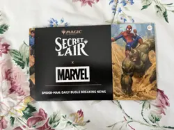 MTG Secret Lair x Marvel's Spider-Man: Daily Bugle Breaking News Non Foil Sealed - Image 1