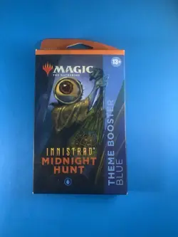 MTG Innistrad Midnight Hunt Theme Booster Blue Pack - Factory Sealed - Image 1