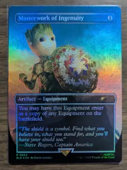 MTG Masterwork of Ingenuity Rainbow Foil from Secret Lair Drop Series NM - Image 1