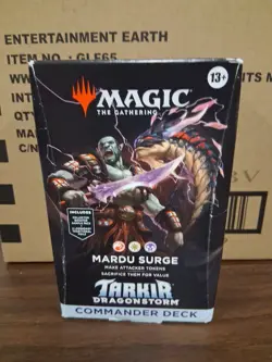 Tarkir: Dragonstorm Commander Deck - Mardu Surge MTG Brand New Sealed Free Ship - Image 1