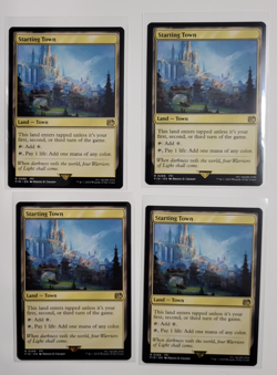 Magic MTG Final Fantasy Starting Town 0289 x4 Playset Non Foil Rare Pack Fresh - Image 1