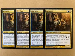 MTG 4x Evil Twin # 212 Innistrad Modern Magic the Gathering x4 NM - Image 1