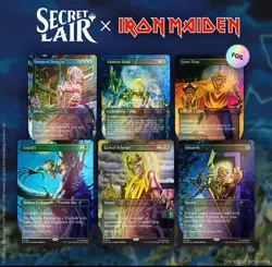 ✨MTG Secret Lair PRESALE FOIL Iron Maiden: Album Art✨ - Image 1