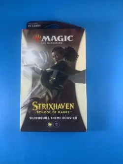 MTG Strixhaven School Of Mages Silver quill Theme Booster Pack - Factory Sealed - Image 1