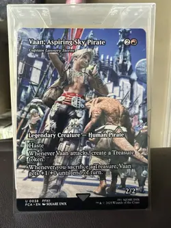 Vaan, Aspiring Sky Pirate - Captain Lannery Storm (Showcase) FINAL FANTASY MTG U - Image 1