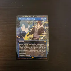 Memories Returning ~ FIN 0331 ~ Borderless Foil ~ Near Mint ~ MTG - Image 1