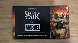 MTG Secret Lair Spider-Man Venom Unleashed Colors NonFoil Sealed - Image 1