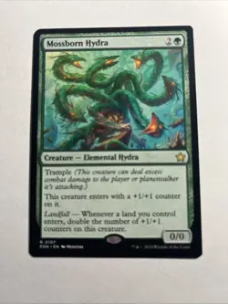 Mossborn Hydra - Foundations MTG Plus Bonus Rare!!! - Image 1