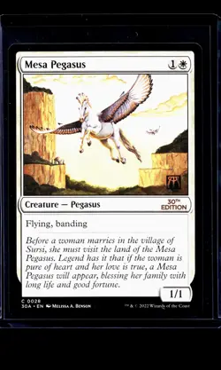 2022 MTG Magic The Gathering 30A 30th Anniversary #28 Mesa Pegasus - Image 1