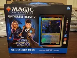Magic the Gathering MTG Universes Beyond: Doctor Who - Timey-Wimey Precon Deck 195166228815 - Image 1