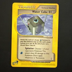 Water Cube 01 140/147 Aquapolis Pokemon S264 - Image 1