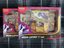 2X Pokemon TCG Mega Evolution Mega Latias EX Box - Image 1