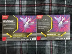 2X Pokemon TCG Mega Evolution Mega Latias EX Box - Image 4