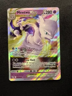Mewtwo VSTAR 31/78 Pokemon GO Holo Rare VSTAR NM - Image 1