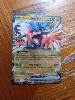 Koraidon EX 125/198 Ultra Rare Scarlet Violet Pokemon TCG NM - Image 1