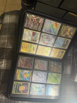 Pokemon Binder Collection 150+ Cards! Full Arts, Promos, Vintage, SARs & More! - Image 1
