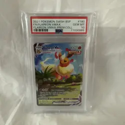 Pokemon Flareon VMAX SWSH180 Black Star Promo PSA 10 Gem Mint - Image 1