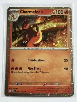 Charmeleon 5 / 165 Pokemon S&V Charizard Promo Box Near Mint Cosmos Holo - Image 2