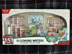 Pokemon TCG Scarlet Violet 151 Blooming Waters Premium Collection New - Image 1
