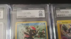 (3) Pokemon Guinness World Record 1/1 CGC Authentic Slabs - Image 4