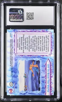 2 SILVER & NON FOIL OFF TO SAVE THE WORLD 48 TOPPS MOVIE POKEMON 2000 - Image 3