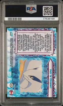 2 SILVER & NON FOIL ASH IS CHOSEN! 46 LUGIA TOPPS MOVIE POKEMON 2000 - Image 5