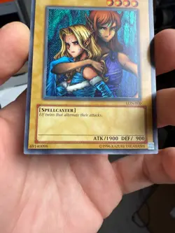 yugioh Gemini Elf LON-000 SECRET LP - Image 5