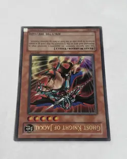 Yugioh Ghost Knight of Jackal AST-071 Unlimited Ultra Rare Holo NM - Image 5