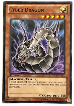 YuGiOh! - Cyber Dragon - SDCR-EN003 - 1st Edition - Common - Image 1