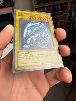 Yugioh Blue-Eyes White Dragon SDK-001 Ultra Rare ORIGINAL PRINT - Image 3
