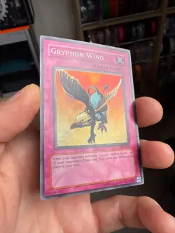 YuGiOh Gryphon Wing SDP-050 Super Rare - Image 2
