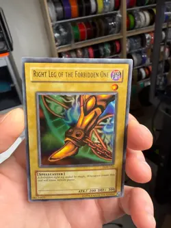 YUGIOH RIGHT LEG OF THE FORBIDDEN ONE ULTRA RARE UNLIMITED ORIGINAL LOB-120 - Image 3