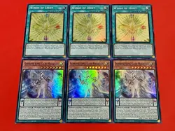 3x Supreme King Gate Magician + 3x Wings Of Light | Super Rares | YuGiOh! - Image 1