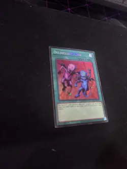 Delinquent Duo LCKC-EN101 Secret Rare Yugioh Legendary Collection Kaiba Mint - Image 1