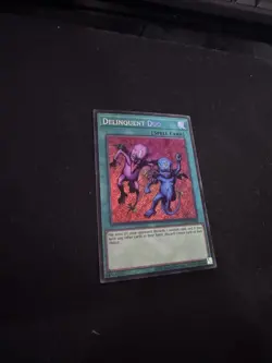 Delinquent Duo LCKC-EN101 Secret Rare Yugioh Legendary Collection Kaiba Mint - Image 2