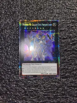 Yugioh! Number 90 Galaxy-Eyes Photon Lord MP25-EN033 Starlight Rare 1st NM - Image 1