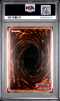 2003 YUGIOH DARK FLARE KNIGHT DCR-017 1ST ED. SUPER RARE HOLO - PSA 9 MINT 💎 - Image 2