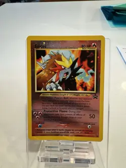Pokemon Entei TCG 34/53 WOTC Black Star Promo Reverse Holo Card - Image 1