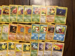 WoTC Pokemon Lot Jungle Set 75 Cards LP Overall - Image 3