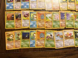 WoTC Pokemon Lot Jungle Set 75 Cards LP Overall - Image 4