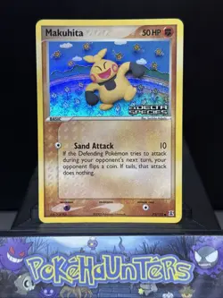 Pokemon Card Makuhita 75/113 EX Series Delta Species Reverse Holo Light Play - Image 1