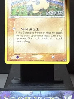 Pokemon Card Makuhita 75/113 EX Series Delta Species Reverse Holo Light Play - Image 4