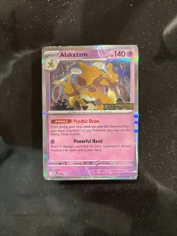 Mega Evolution Build and Battle Alakazam Promo Card and Deck SEALED Pokemon TCG - Image 1