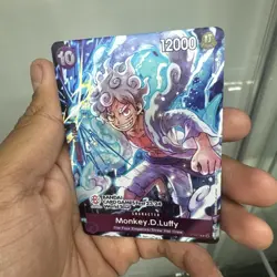 ONE PIECE CARD GAME MONKEY.D.LUFFY P-041 BANDAI CARD GAMES FEST 23-24 WORLD TOUR - Image 1