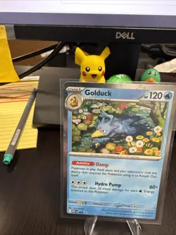 Golduck MEP 008 Mega Evolution Promo Near Mint Pokemon Trading Card Game Free Sh - Image 3