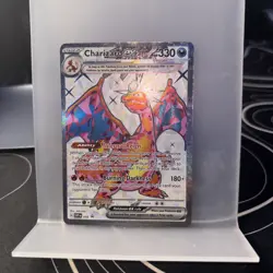 Charizard EX 056Sv: Scarlet & Violet Promo Full Art Holo Card NM Condition - Image 1